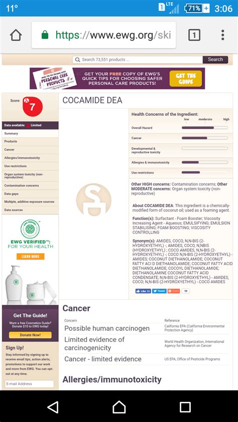 Cocamide DEA – My skincare study desk