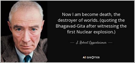 TOP 25 QUOTES BY J. ROBERT OPPENHEIMER (of 77) | A-Z Quotes