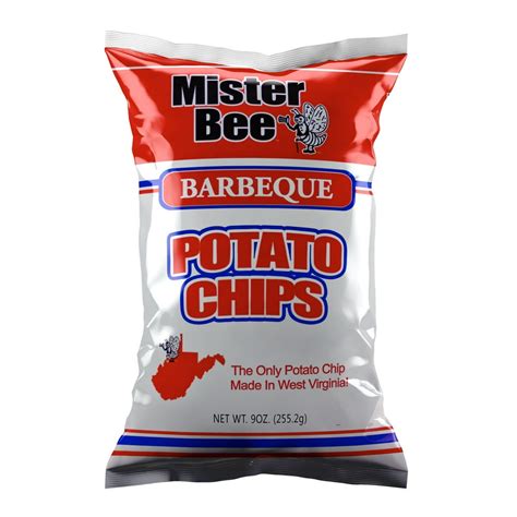 Mister Bee Barbeque Flavored Potato Chips, 9 Oz. - Walmart.com - Walmart.com