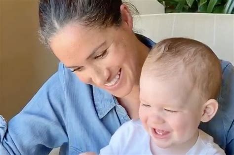 Harry and Meghan Shared A New Photo Of Son Archie For His First Birthday