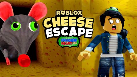 [4K] ROBLOX | CHEESE ESCAPE | HURRY!! THE MOUSE IS CHASING US =͟͟͞͞( •̀д•́))) - YouTube