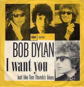 Bob Dylan - I Want You (1966, Vinyl) | Discogs