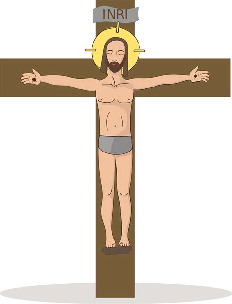 Animated Drawing Of Christianity Jesus Crucifixion On The, 59% OFF