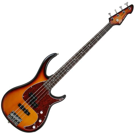 DISC Peavey Milestone Bass Guitar, Vintage Burst at Gear4music