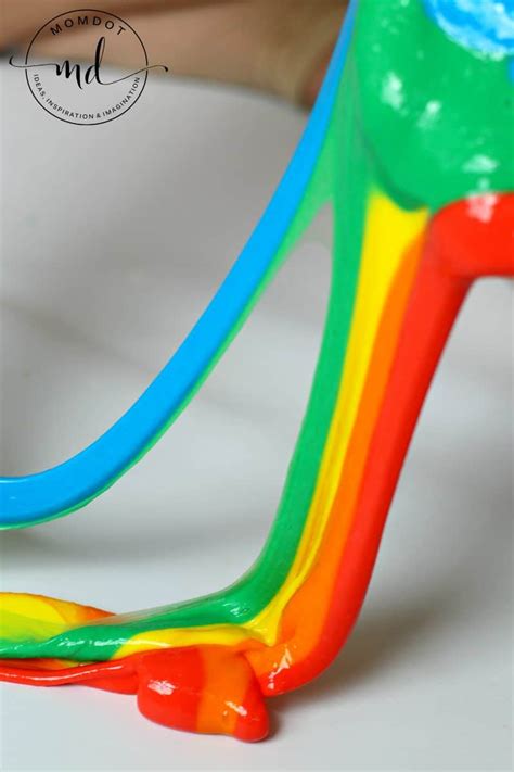 Rainbow Slime: How to make Homemade Slime