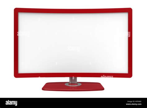 Curved tv screen Stock Photo - Alamy