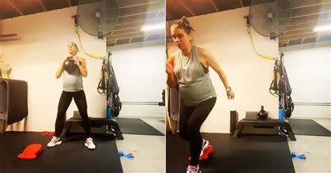 Watch Alex Morgan's Home Pregnancy Workout on Instagram | POPSUGAR Fitness UK