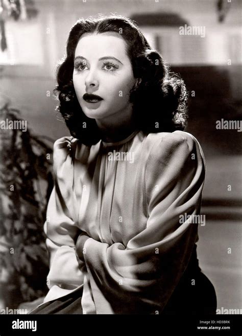 Hedy Lamarr, 1940s Stock Photo - Alamy