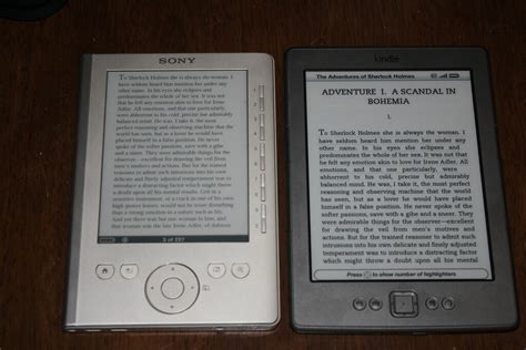 Ebook readers | My old e-book reader (Sony PRS-300) and my n… | Flickr