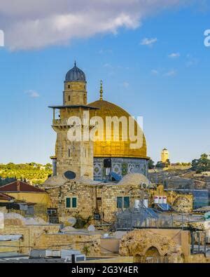 Temple Mount Aerial View, Jerusalem Stock Photo - Alamy