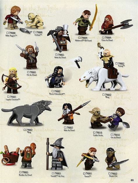 New Lego The hobbit minifigures | Lego hobbit, The hobbit, Lego characters