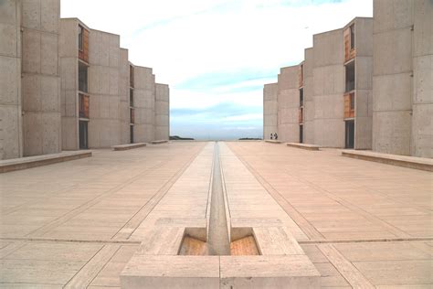 Louis Kahn Salk Institute in La Jolla, California | Architectural Digest