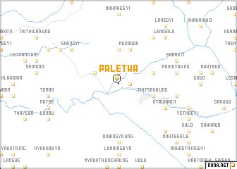 Paletwa (Myanmar) map - nona.net