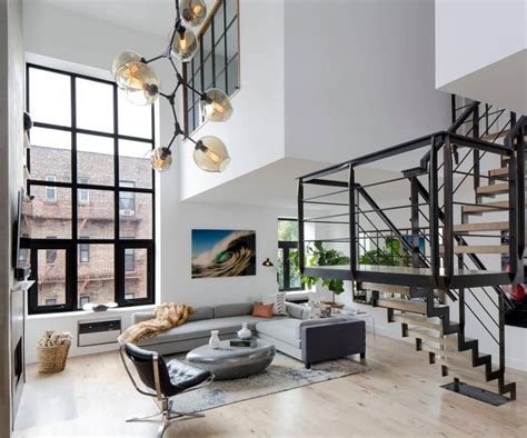 SoHo Duplex by Décor Aid | HomeAdore | Apartment interior, Loft ...