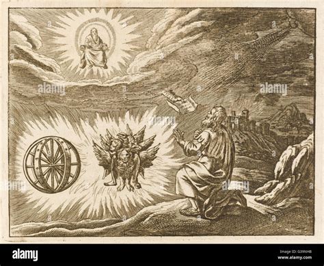 Bible - Ezekiel's vision Stock Photo - Alamy