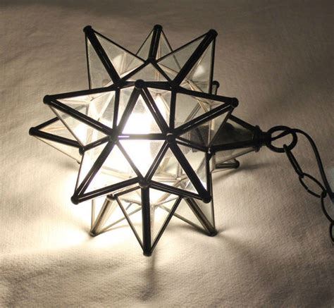 Vintage Moravian Star Ceiling Light Fixture Pendant Chandelier | Lámparas