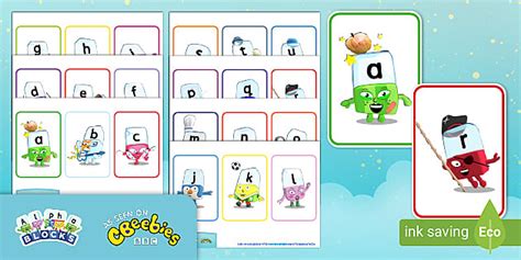 FREE! - Alphablocks: Letter Cards (teacher made) - Twinkl