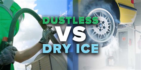 Comparing Dry Ice Cleaning to Dustless Blasting