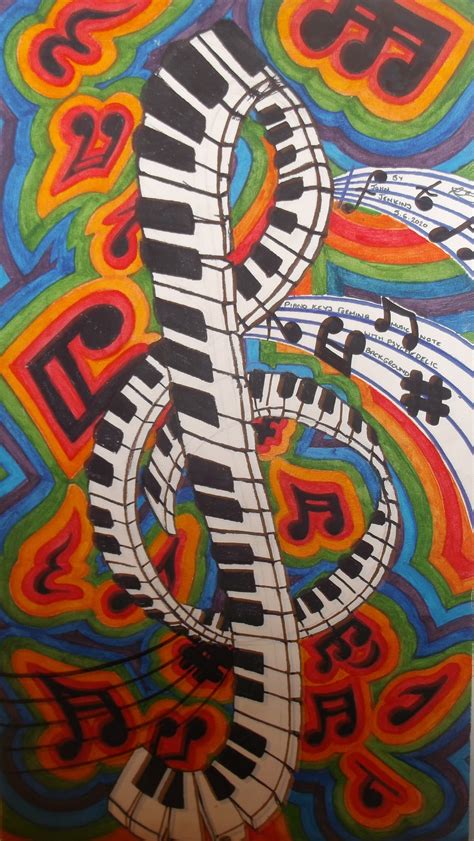 Piano Keys Paintings