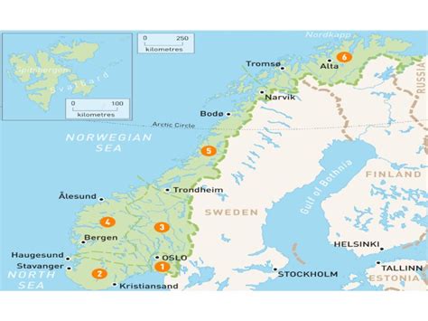 Norway Geography & Map | Flamingo Travels