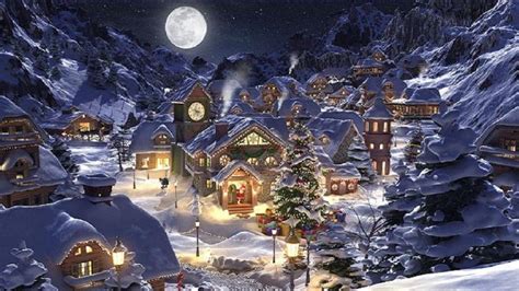 Christmas Scenery Wallpapers - Wallpaper Cave