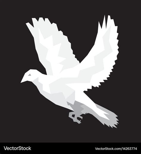 Dove holy spirit Royalty Free Vector Image - VectorStock