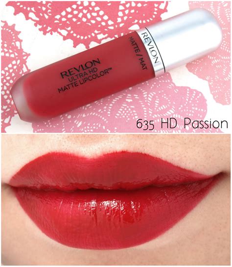 Revlon Ultra HD Matte Lipcolor in "Passion", "Seduction" & "Temptation": Review and Swatches ...