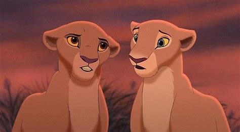 Queen Nala and her daughter, Princess Kiara. The Lion King 1994, Lion King 2, Le Roi Lion, Pixar ...