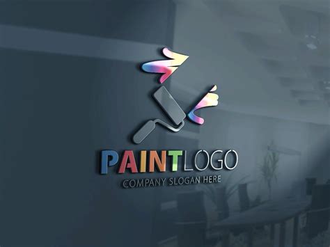 Paint Logo | Painting logo, Logo design, Text logo design