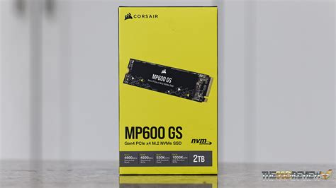 Corsair MP600 GS SSD Review - Micron B47R Premium Flash in a 2TB ...