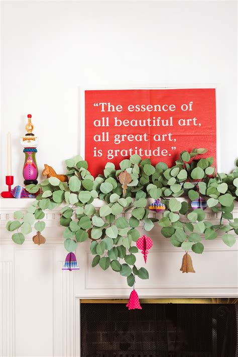 DIY Paper Eucalyptus Garland - The House That Lars Built