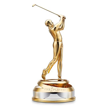 THE PLAYERS Championship Trophy®. Designed and handcrafted by Tiffany & Co. for the PGA TOUR ...