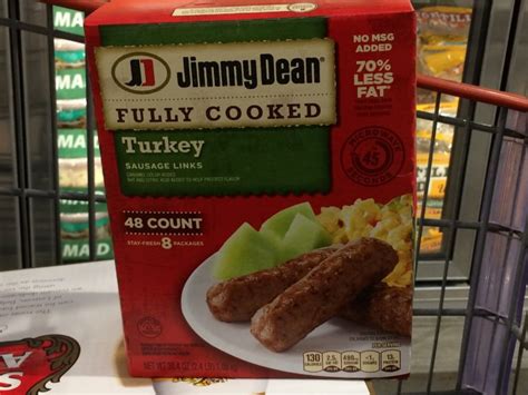 Jimmy Dean Turkey Sausage Links 48 Count Package – CostcoChaser