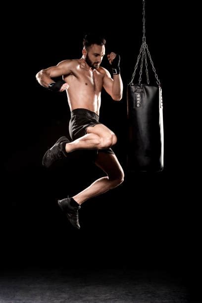 Flying Kick Martial Arts Stock Photos, Pictures & Royalty-Free Images - iStock