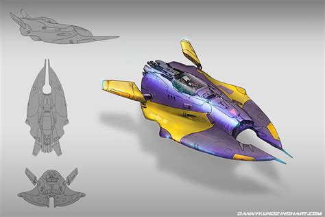 ArtStation - Racing aircraft concept art