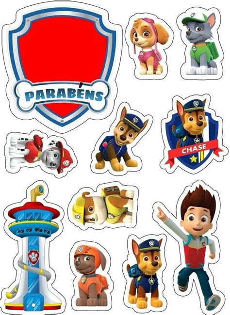 24+ Imprimibles Paw Patrol Gratis | judith e cole