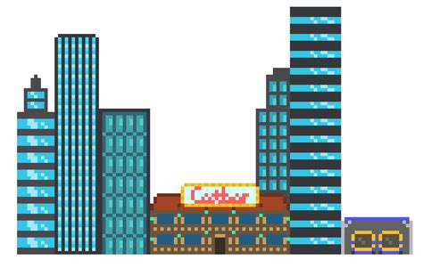 City buildings | Pixel Art Maker