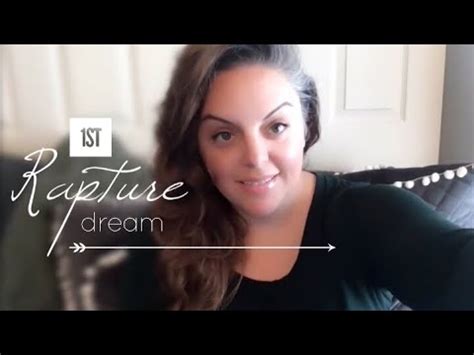 I had a RAPTURE dream!! - YouTube