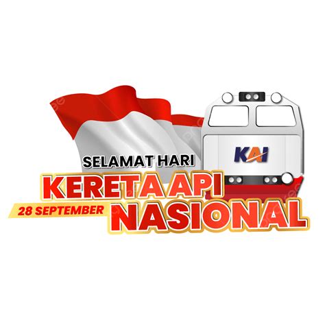 Selamat Hari Kereta Api Nasional Indonesia PNG ,dibujos Choza Kereta Api Nacional, Selamat Hari ...