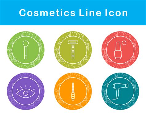 Cosmetics Vector Icon Set 20707842 Vector Art at Vecteezy