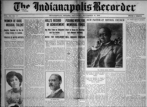 Indiana Newspapers (Digitized) – The Ties That Bind