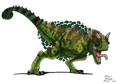 The lost world chameleon carnotaurus new art by hellraptorstudios on deviantart – Artofit