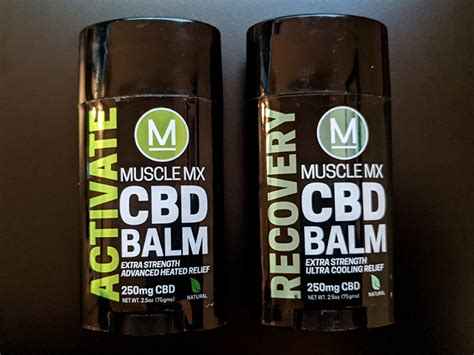 Muscle MX CBD Balm | Hooked On Golf Blog