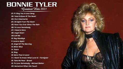 Bonnie Tyler Greatest Hits Full Album -Best Songs of Bonnie Tyler HD HQ - YouTube