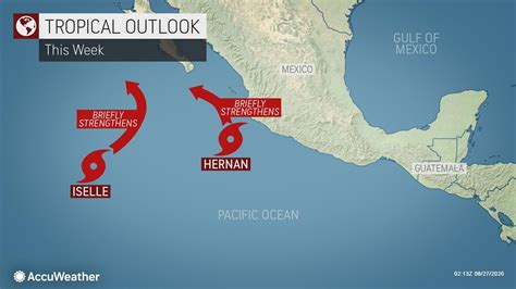 Two new tropical storms swirling in East Pacific | 10tv.com