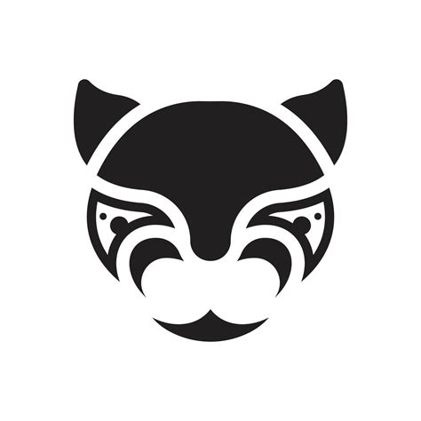 Panther head logo icon vector design 17646563 Vector Art at Vecteezy