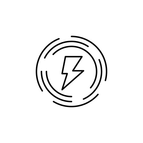 electricity, electric field vector icon illustration 23197227 Vector Art at Vecteezy