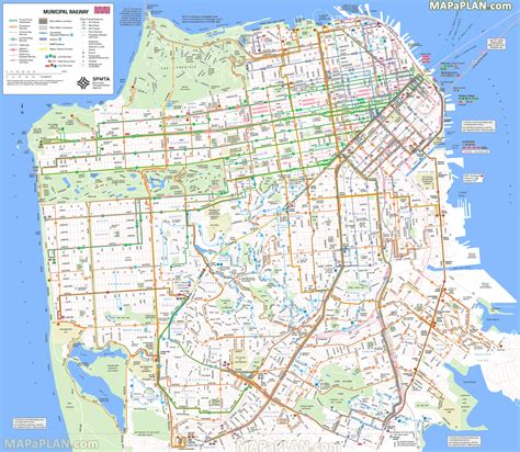 San Francisco Map Printable