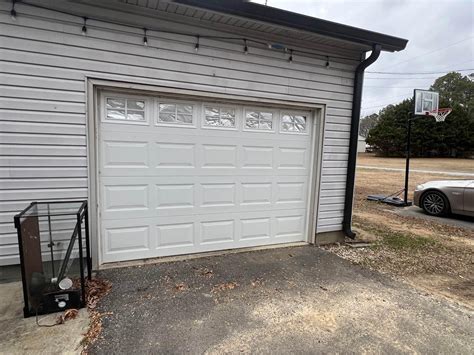 9x7 insulated garage door with quiet smart opener - Storage Sheds ...