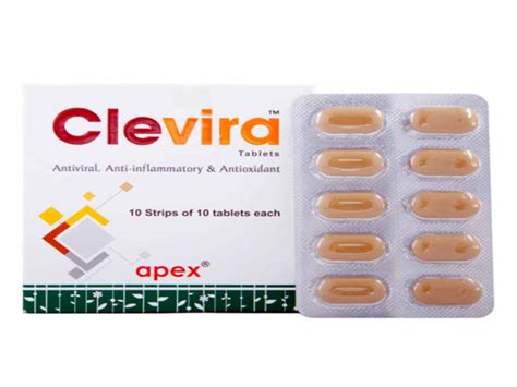 Antiviral drug Clevira repurposed for treating mild to moderate COVID-19 cases